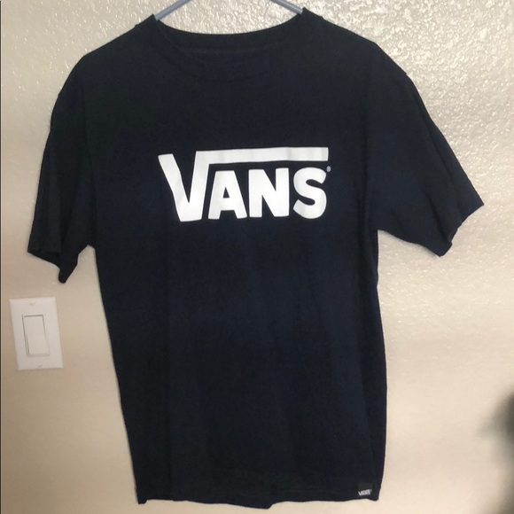 Vans Shirts | Vans Navy Blue Tee | Poshmark